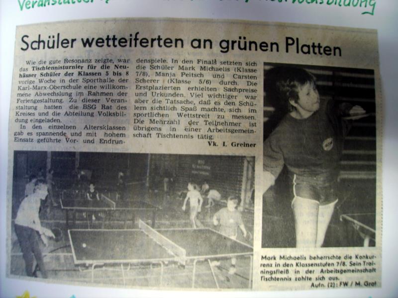 Mark Michaelis ist heute noch in unserer 1. Mannschaft aktiv!